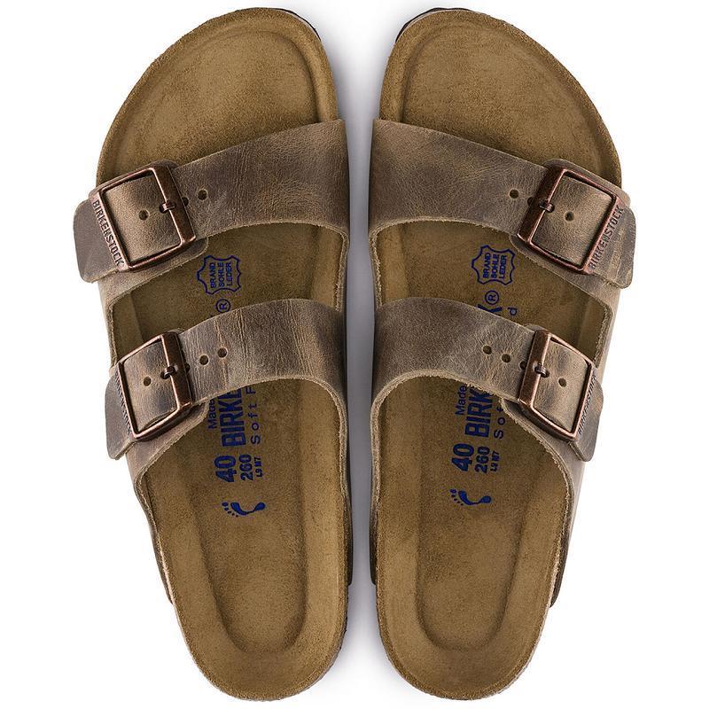 Arizona Birkenstock Soft Footbed Oiled Kozene Damske Hnede | SK 24GSO